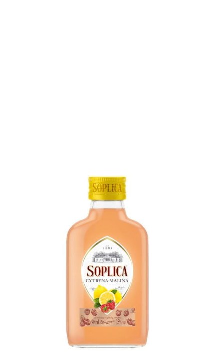 WÓDKA SOPLICA CYTRYNA - MALINA 0,09L 28%