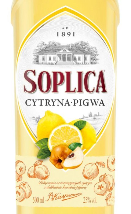 WÓDKA SOPLICA CYTRYNA-PIGWÓWKA 0,5L 30%