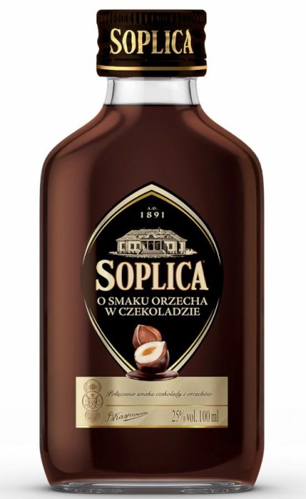 WÓDKA SOPLICA ORZECH W CZEKOLADZIE 0,09L 25%