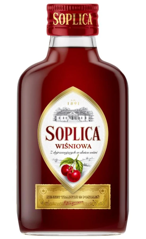 WÓDKA SOPLICA WIŚNIOWA 0,09L 30%