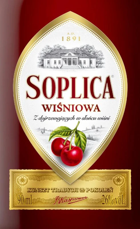 WÓDKA SOPLICA WIŚNIOWA 0,09L 30%