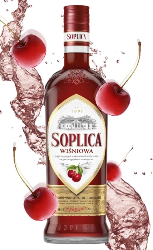 WÓDKA SOPLICA WIŚNIOWA 0,5L 36%