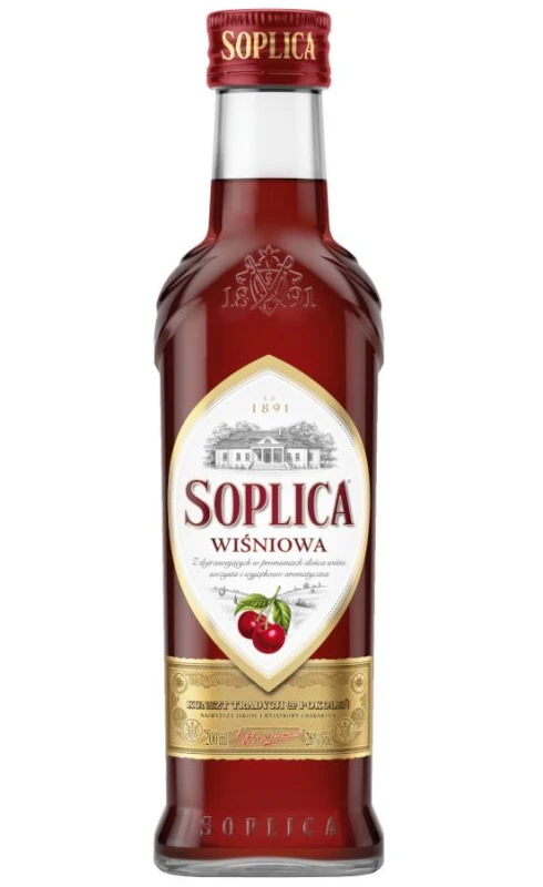 WÓDKA SOPLICA WIŚNIOWA 0,2L 28%