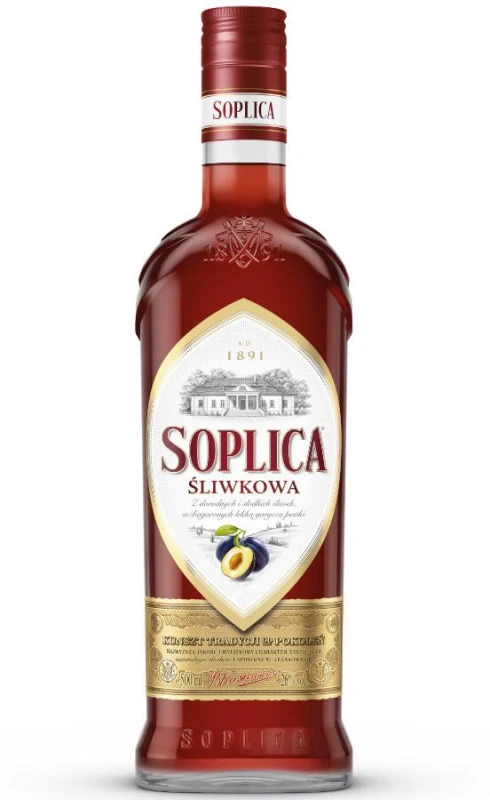 WÓDKA SOPLICA ŚLIWKA 0,5L 28%