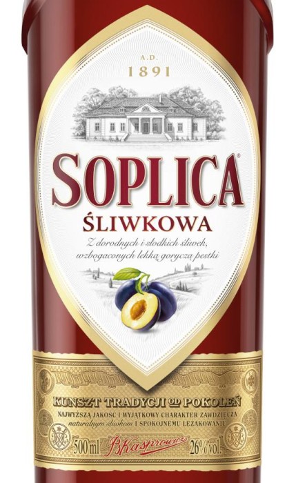 WÓDKA SOPLICA ŚLIWKA 0,5L 28%