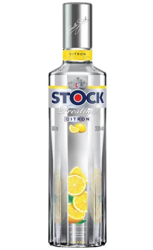 WÓDKA STOCK PRESTIGE CITRON 0,5L 37,5%