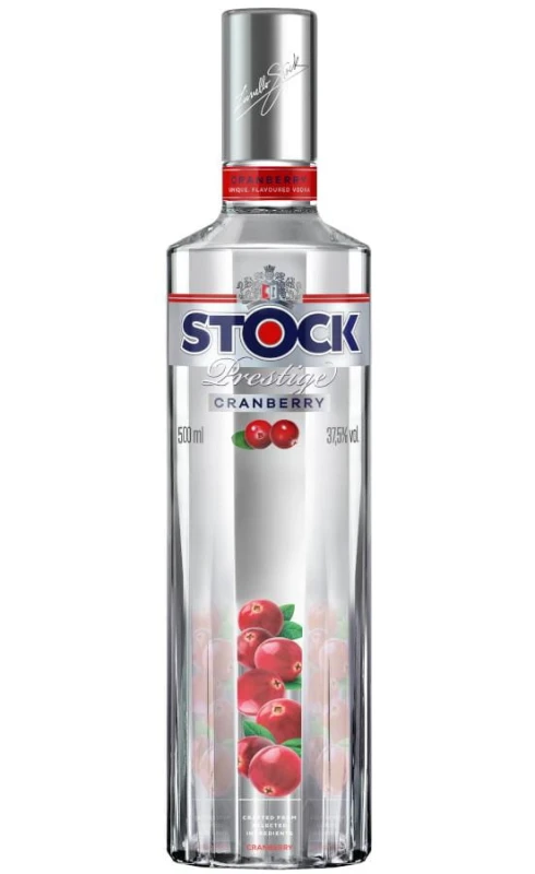 WÓDKA STOCK PRESTIGE CRANBERRY 0,5L 37%