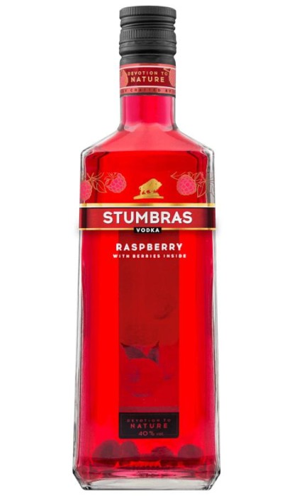 WÓDKA STUMBRAS RASBERRY 0,5L 40%