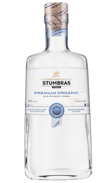 WÓDKA STUMBRAS PREMIUM ORGANIC 0,7L 40%