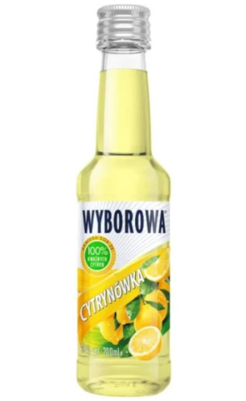WÓDKA WYBOROWA CYTRYNÓWKA 0,2L 28%