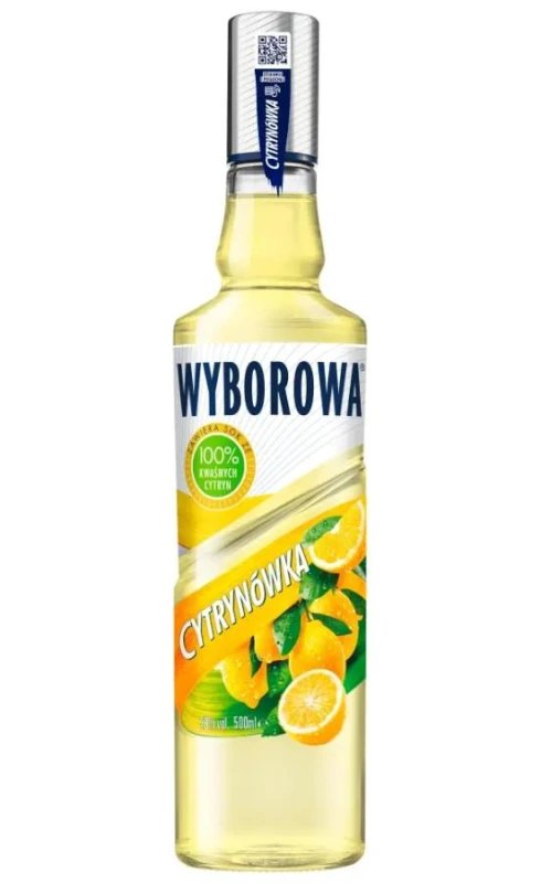WÓDKA WYBOROWA CYTRYNÓWKA 0,5L 28%