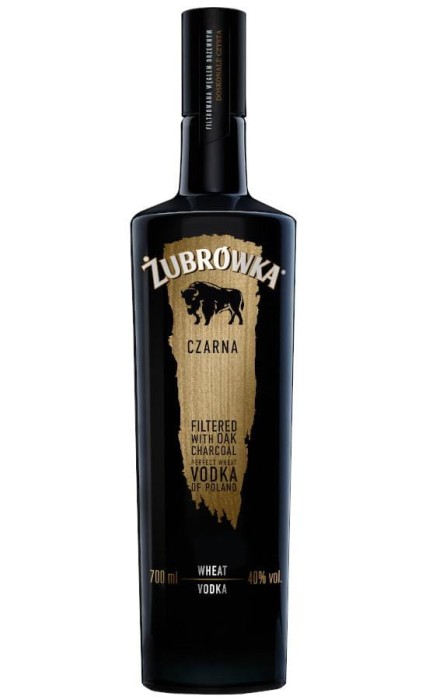 WÓDKA ŻUBRÓWKA CZARNA 0,7L 40%
