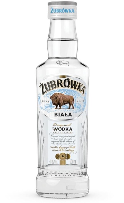 WÓDKA ŻUBRÓWKA BIAŁA 0,2L 40%