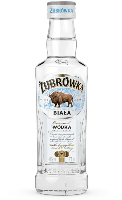 WÓDKA ŻUBRÓWKA BIAŁA 0,2L 40%