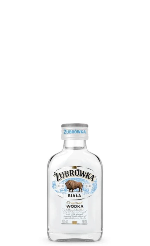 WÓDKA ŻUBRÓWKA BIAŁA 90ml