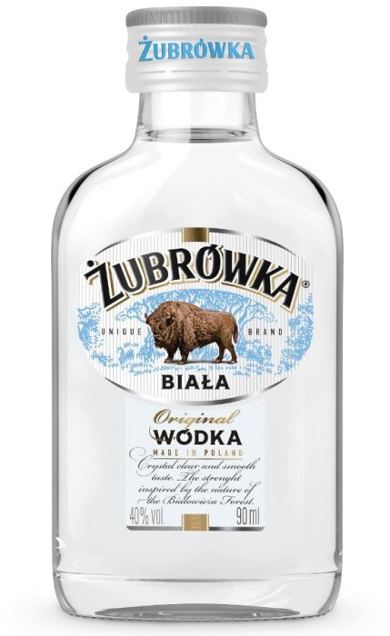 WÓDKA ŻUBRÓWKA BIAŁA 90ml
