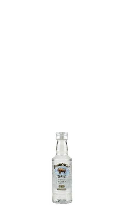WÓDKA ŻUBRÓWKA BIAŁA 0,05L 40%