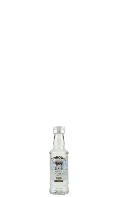 WÓDKA ŻUBRÓWKA BIAŁA 0,05L 40%