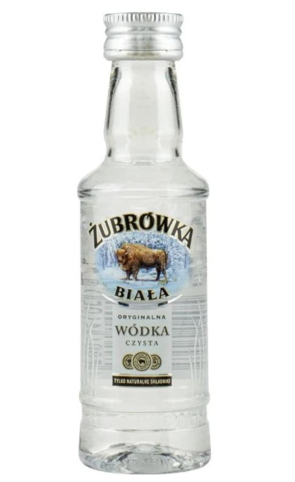 WÓDKA ŻUBRÓWKA BIAŁA 0,05L 40%