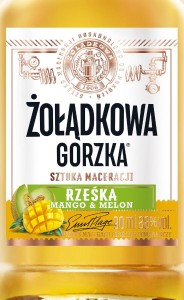 WÓDKA ŻOŁĄDKOWA  MANGO MELON 0,09L 28%