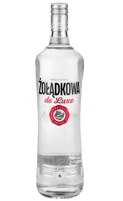 WÓDKA ŻOŁĄDKOWA DE LUXE CZYSTA 1L 40%