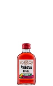 WÓDKA ŻOŁĄDKOWA GORZKA MALINA-MIĘTA 0,09L
