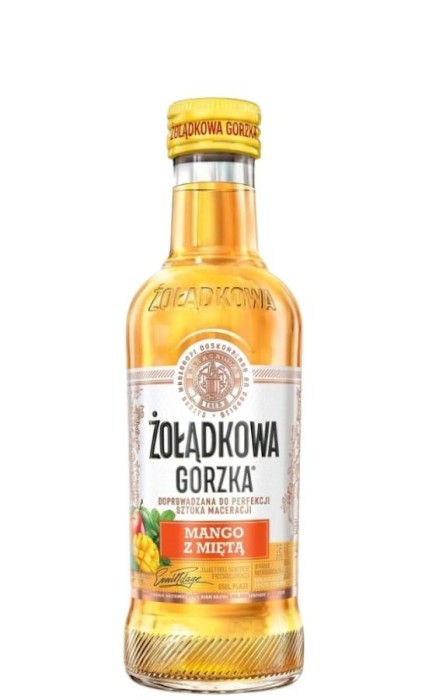 WÓDKA ŻOŁĄDKOWA GORZKA MANGO MIĘTA 0,2L 25%