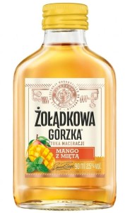 WÓDKA ŻOŁĄDKOWA GORZKA MANGO MIĘTA 0,09L