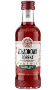 WÓDKA ŻOŁĄDKOWA GORZKA MALINA-MIĘTA 0,2L
