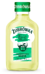 WÓDKA ŻUBRÓWKA ŻU MIĘTA 0,09L