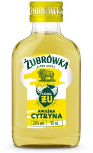 WÓDKA ŻUBRÓWKA ŻU KWAŚNA CYTRYNA 0,09L  30%