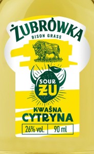 WÓDKA ŻUBRÓWKA ŻU KWAŚNA CYTRYNA 0,09L  30%