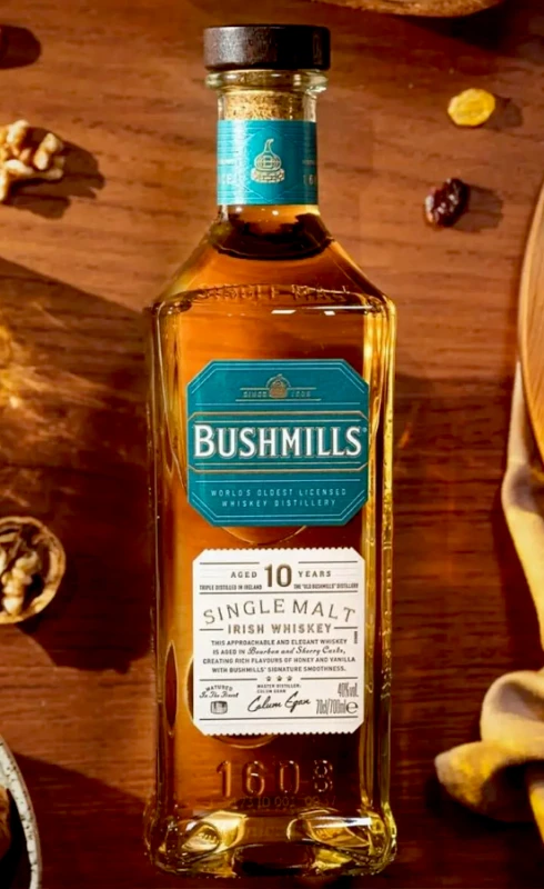 WHISKEY BUSHMILLS 10YO 0,7L 40%
