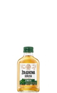 WÓDKA ŻOŁĄDKOWA GORZKA Z MIĘTĄ 0,09L
