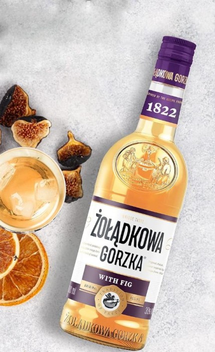 WÓDKA ŻOŁĄDKOWA GORZKA Z FIGĄ 0,5L 30%