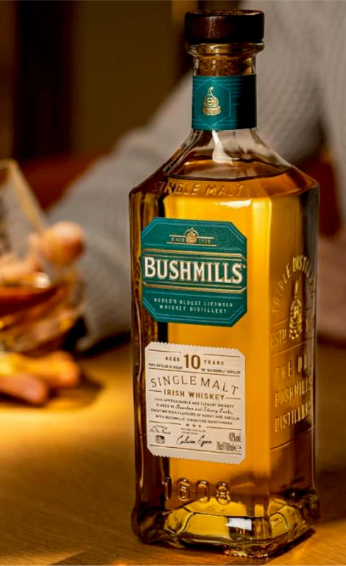 WHISKEY BUSHMILLS 10YO 0,7L 40%