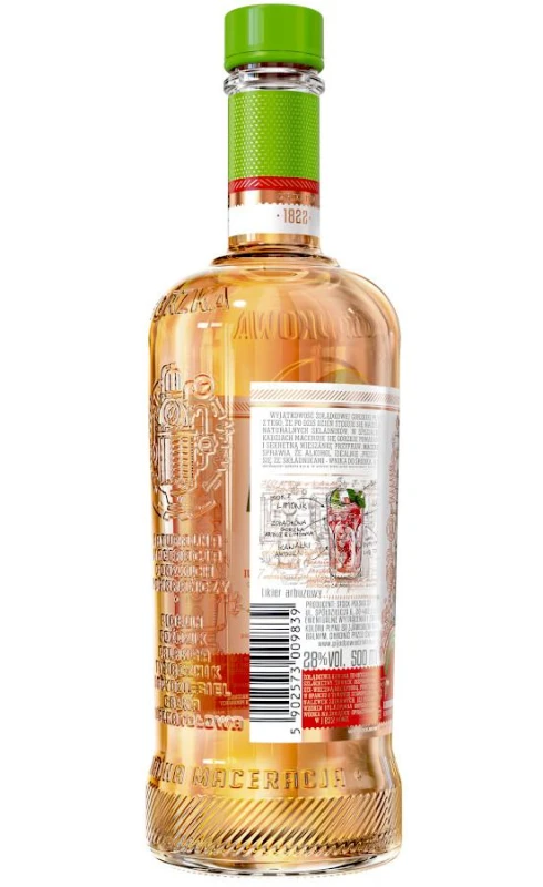 WÓDKA ŻOŁĄDKOWA RZEŚKA ARBUZ LIMONKA 0,5L