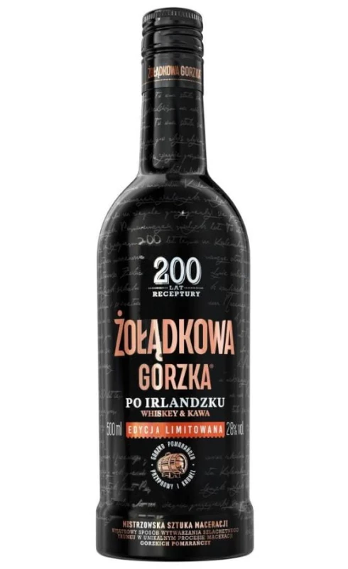 WÓDKA ŻOŁĄDKOWA PO IRLANDZKU 0,5L