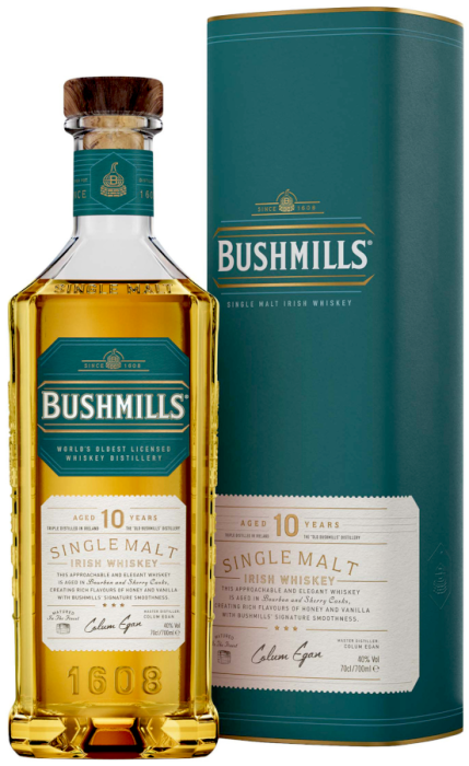 WHISKEY BUSHMILLS 10YO 0,7L 40%