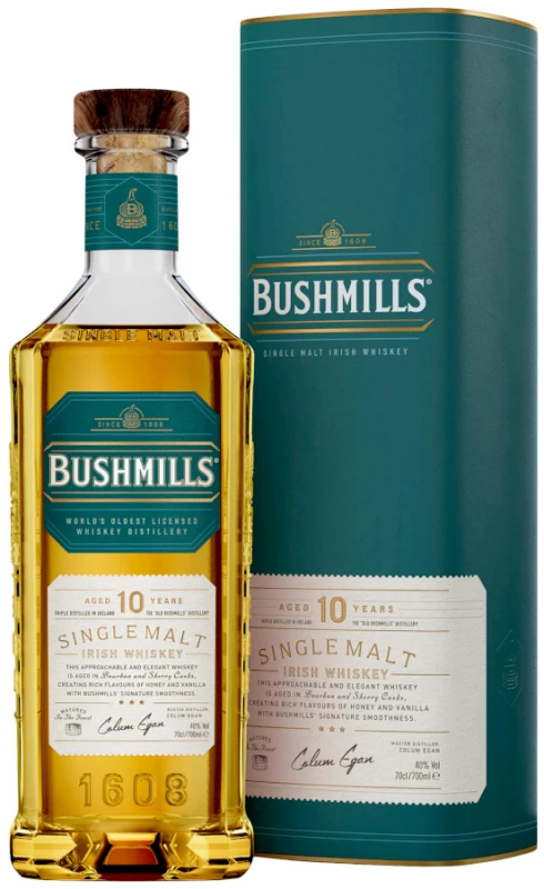 WHISKEY BUSHMILLS 10YO 0,7L 40%