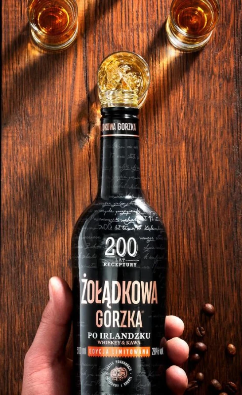 WÓDKA ŻOŁĄDKOWA PO IRLANDZKU 0,5L