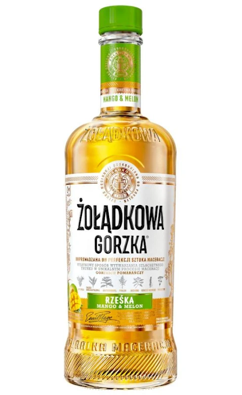 WÓDKA ŻOŁĄDKOWA MANGO MELON 0,5L 28%