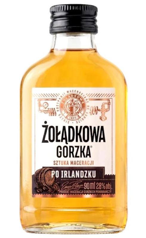 WÓDKA ŻOŁĄDKOWA PO IRLANDZKU 0,09L