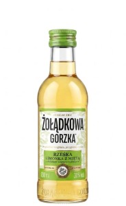 WÓDKA ŻOŁĄDKOWA RZEŚKA LIMONKA-MIĘTA 0,2L 30%