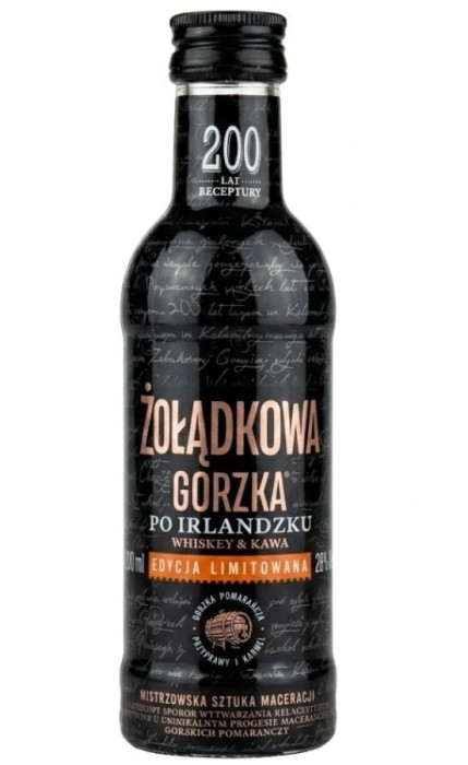 WÓDKA ŻOŁĄDKOWA PO IRLANDZKU 0,2L 28%