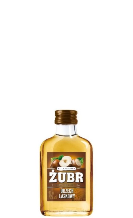 WÓDKA ŻUBR ORZECH LASKOWY  0,09L 25%