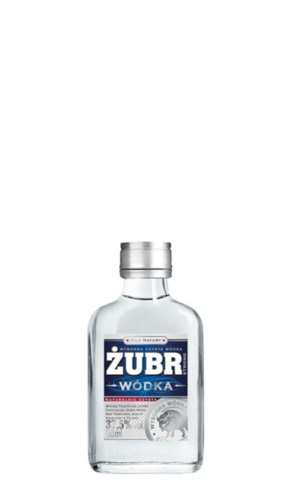WÓDKA ŻUBR STRONG 0,09L 37,5%