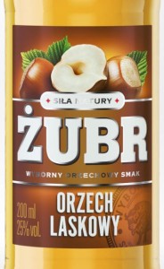 WÓDKA ŻUBR ORZECH LASKOWY 0,2L 25%