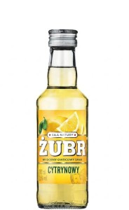 WÓDKA ŻUBR CYTRYNA 0,2L 25%