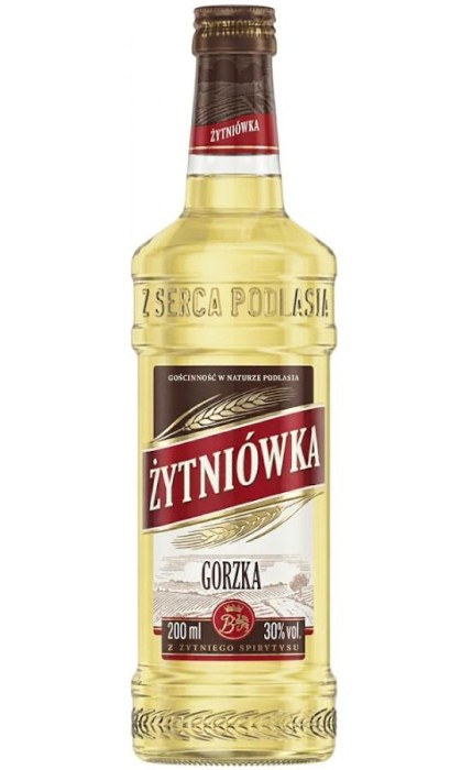 WÓDKA ŻYTNIÓWKA GORZKA  0,2L 30%